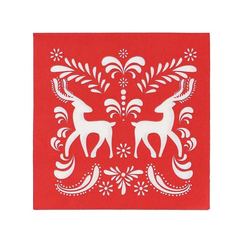 4.8" Red Paper Napkins, 20ct. by Ashland®