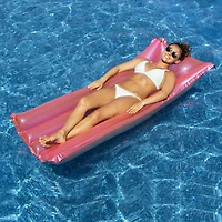 Swimline 6ft. Pink Inflatable Reflective Sun Tanner Pool Float