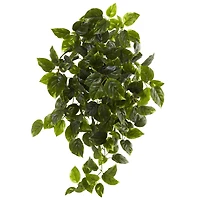 36" UV Resistant Artificial Pothos Hanging Plant, 2ct.