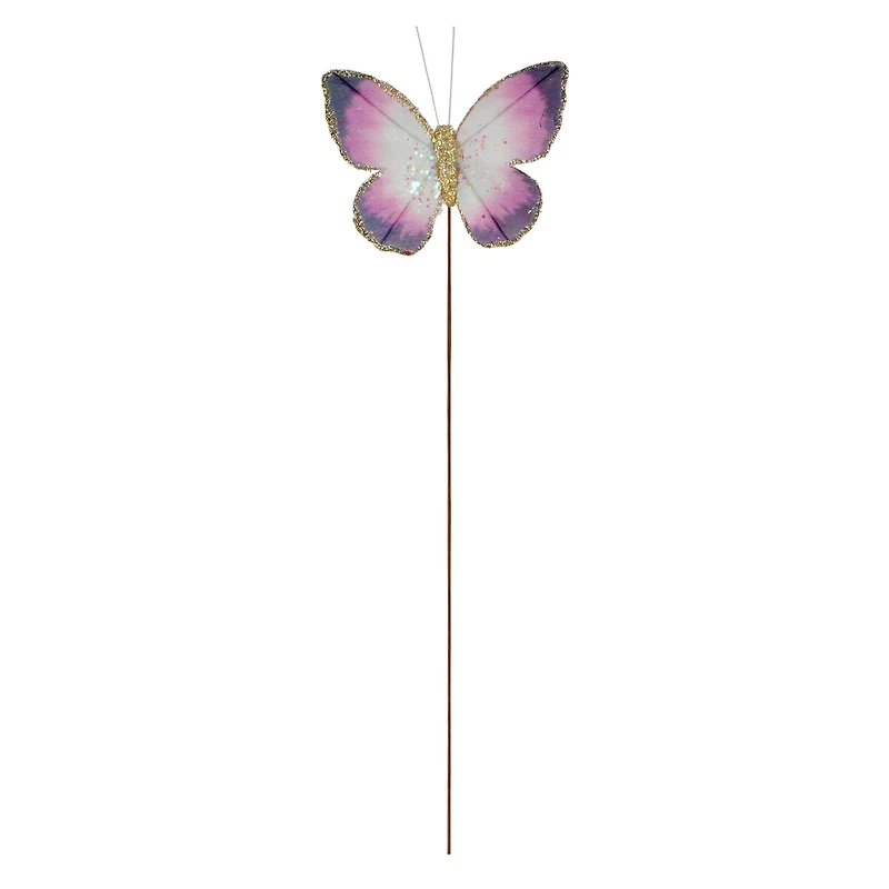 Purple & Lavender Glitter Butterflies, 3ct. by Ashland®