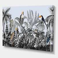 Designart - Chinoiserie With Birds and Peonies VIII