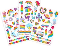 OOLY Tattoo-Palooza Over The Rainbow Temporary Glitter Tattoo Set