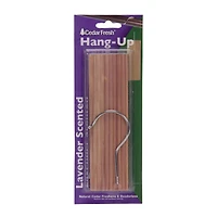 Household Essentials Lavender Cedar Hang-Ups