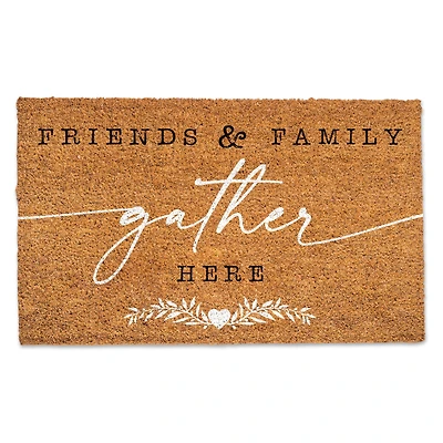 Friends & Family Gather Here Doormat