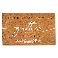Friends & Family Gather Here Doormat