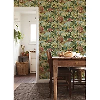Caroline et Bettina Spice le Forestier Peel & Stick Wallpaper