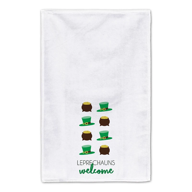 Leprechauns Welcome St. Patrick's Day Tea Towel Set