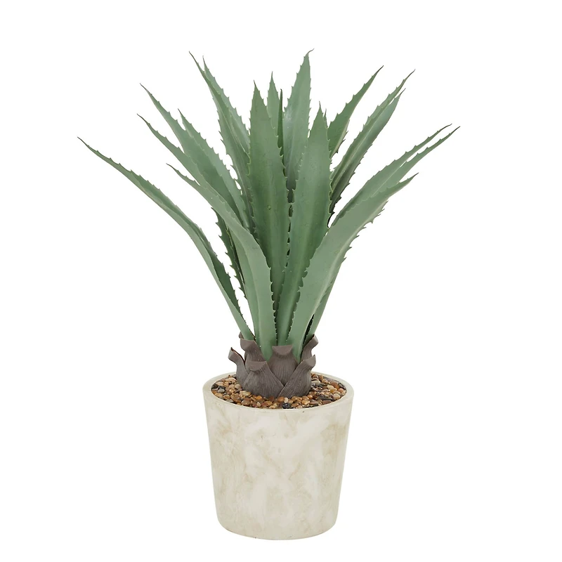 The Novogratz 2.5ft. Potted Beige Plastic Contemporary Artificial Foliage