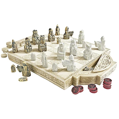 Isle of Lewis Chess Set & Board