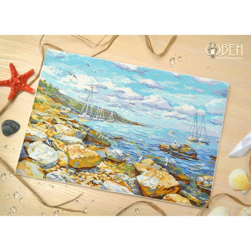 Oven Crimean Coast Cross Stitch Kit