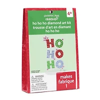 Ho Ho Ho Diamond Art Kit by Creatology™