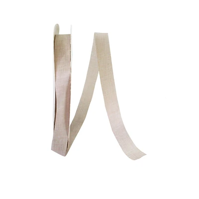 Reliant 7/8" x 100yd. Natural Allure Linen Ribbon