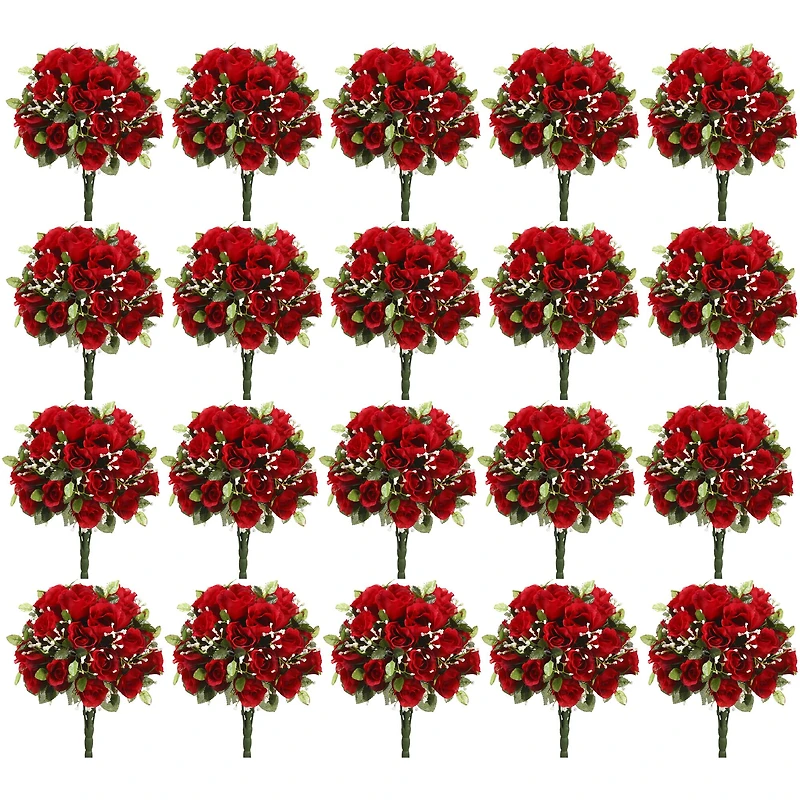 20 Pack: Red Rose Bush Classic Traditions™ by Ashland®