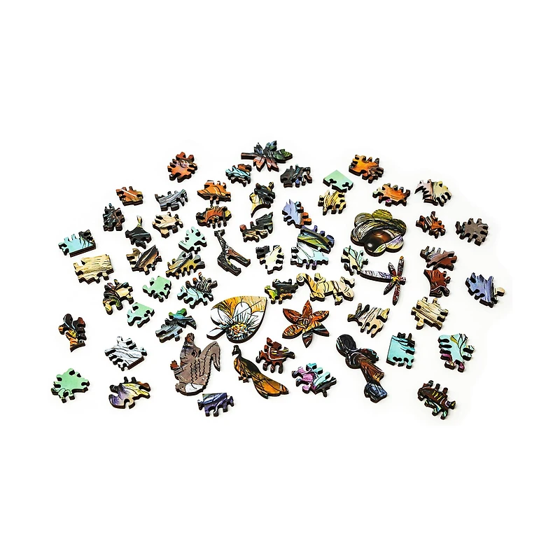 Wooden Jigsaw Puzzle - It's a Jungle Out There!: 599 Pcs