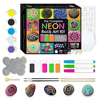 Hinkler DIY Rock Painting the Complete Neon Rock Art Kit