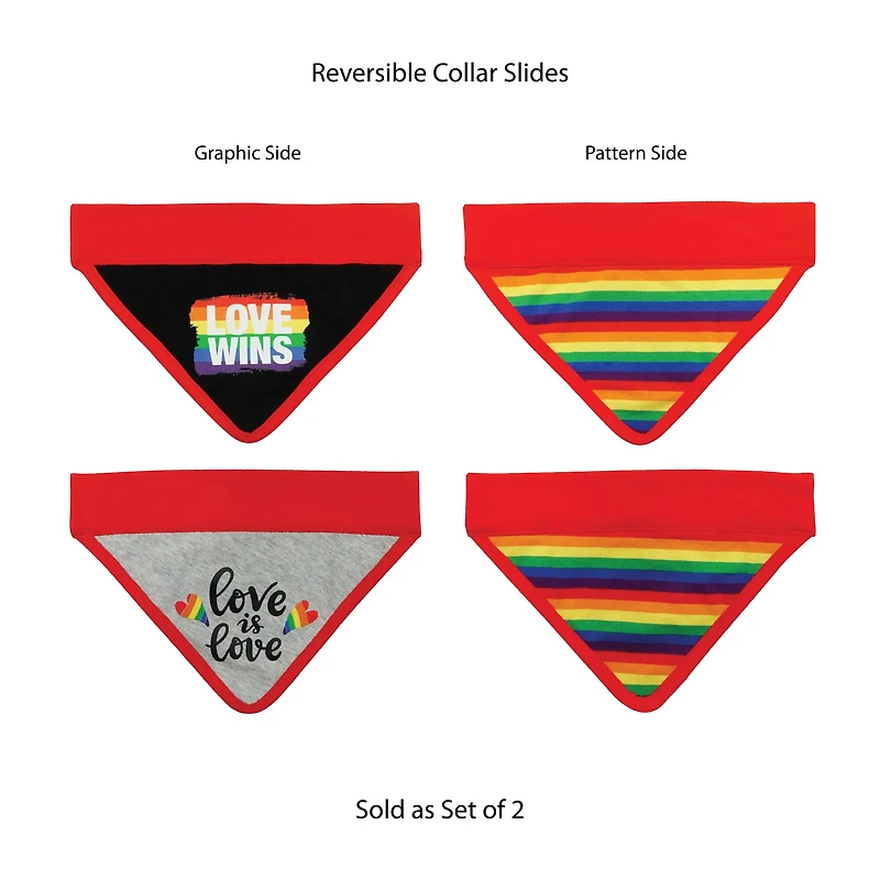 Best Furry Friends Pride Bandana Slide
