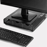 Mind Reader Mesh Storage Monitor Stand