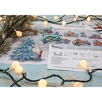 Letistitch Christmas Ornaments Counted Cross Stitch Kit