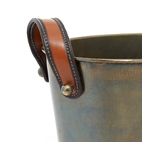 16" Bronze Contemporary Wine Bucket