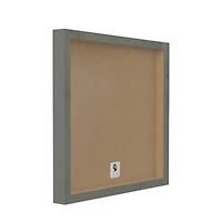 Stupell Industries Happy Hanukkah Floral Doves Banner Framed Giclee Art