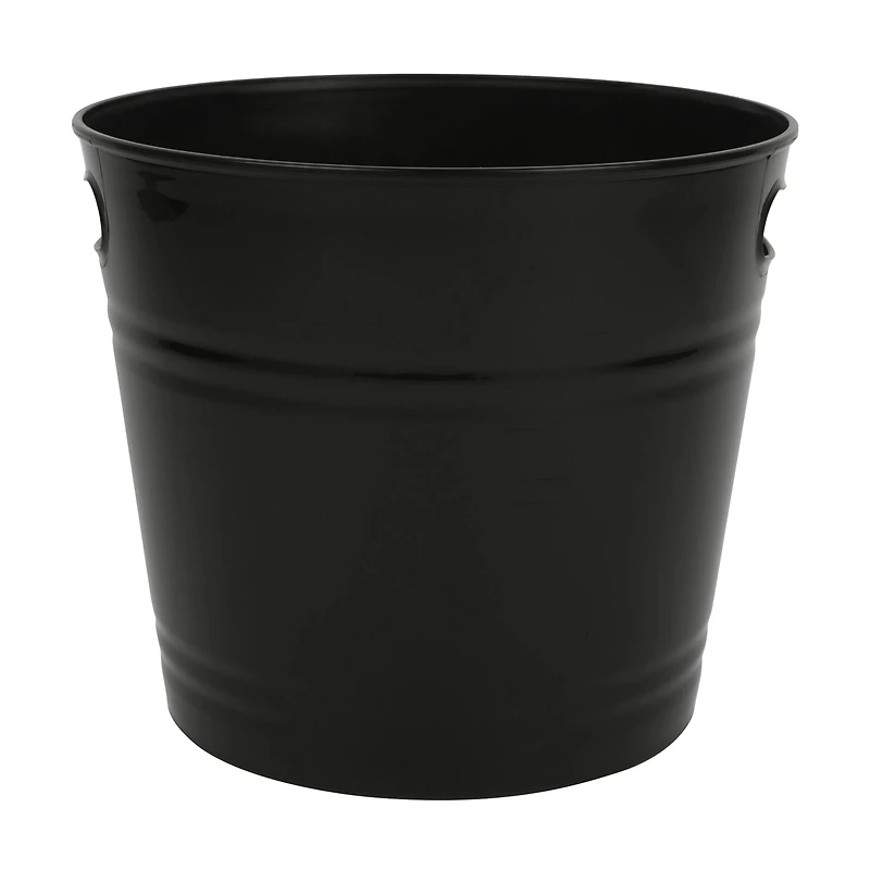 9.5" Black Plastic Ice Pail by Celebrate It™