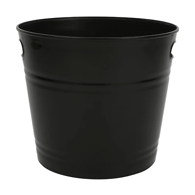 9.5" Black Plastic Ice Pail by Celebrate It™