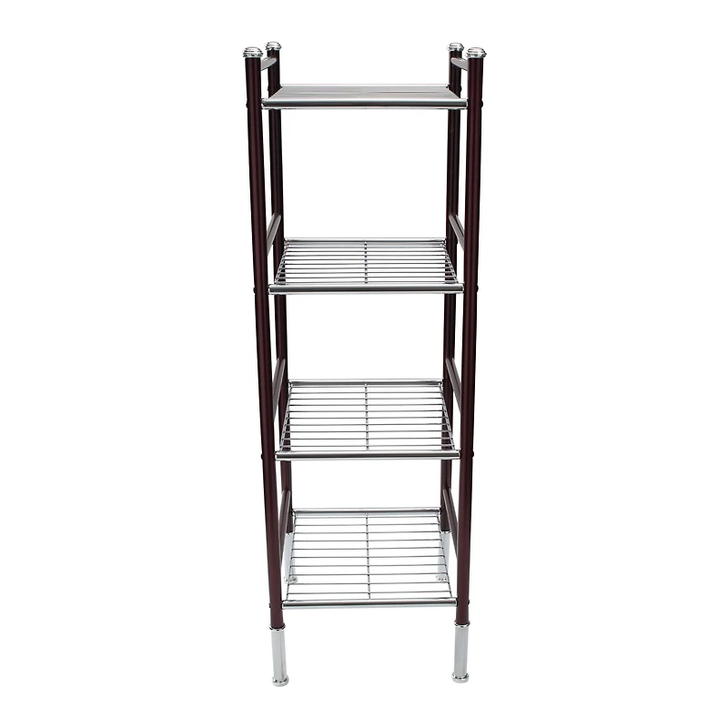 Organize It All Duplex 4 Tier Freestanding Wire Rack