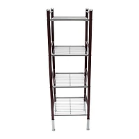 Organize It All Duplex 4 Tier Freestanding Wire Rack