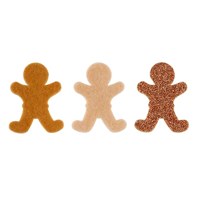 Gingerbread Felt Stickers by Creatology™