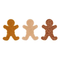 Gingerbread Felt Stickers by Creatology™
