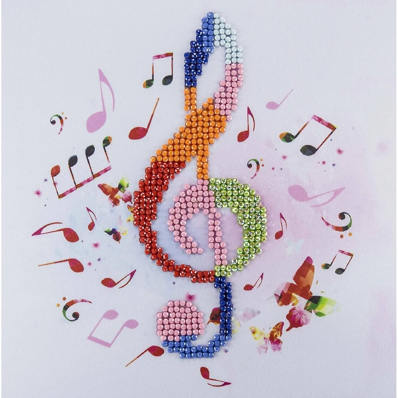 Diamond Art Beginner Treble Clef Kit