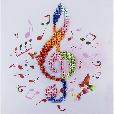 Diamond Art Beginner Treble Clef Kit