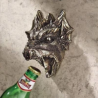 Design Toscano 6" Gothic Dragon Bottle Opener