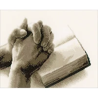 Vervaco Praying Hands Counted Cross Stitch Kit