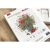 Luca-s December Bouquet? Counted Cross Stitch Kit