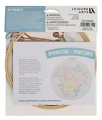 Leisure Arts® 6" Springtime Embroidery Kit