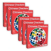 Pressman® Chinese Checkers, 6 Pack