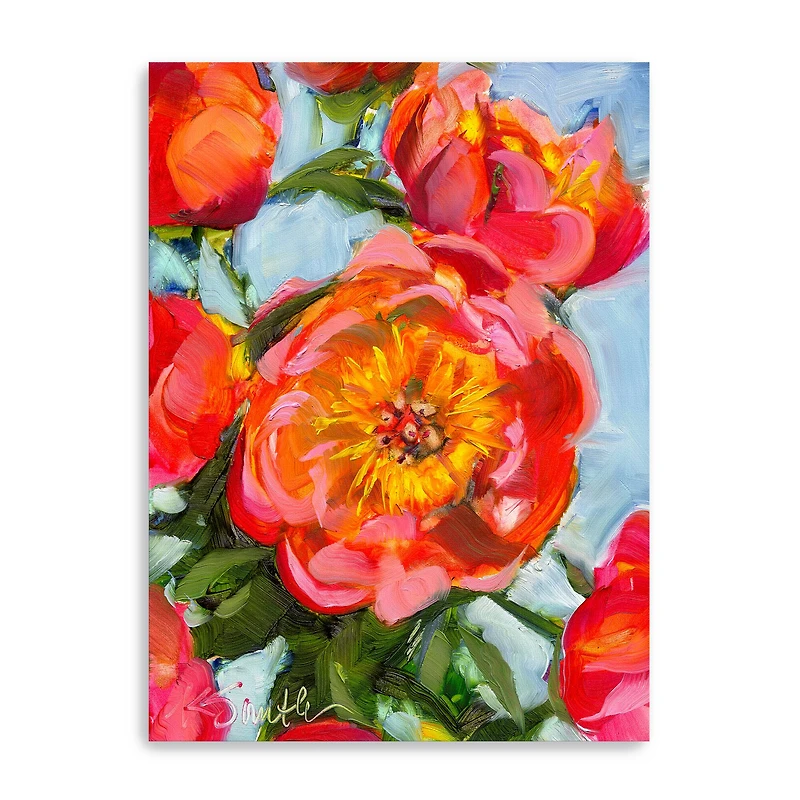 Rose Mix Canvas Giclee
