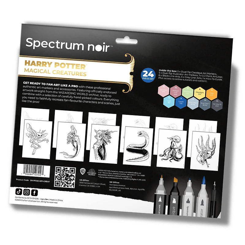 Spectrum Noir™ Pro Fan-Art Magical Creatures Kit