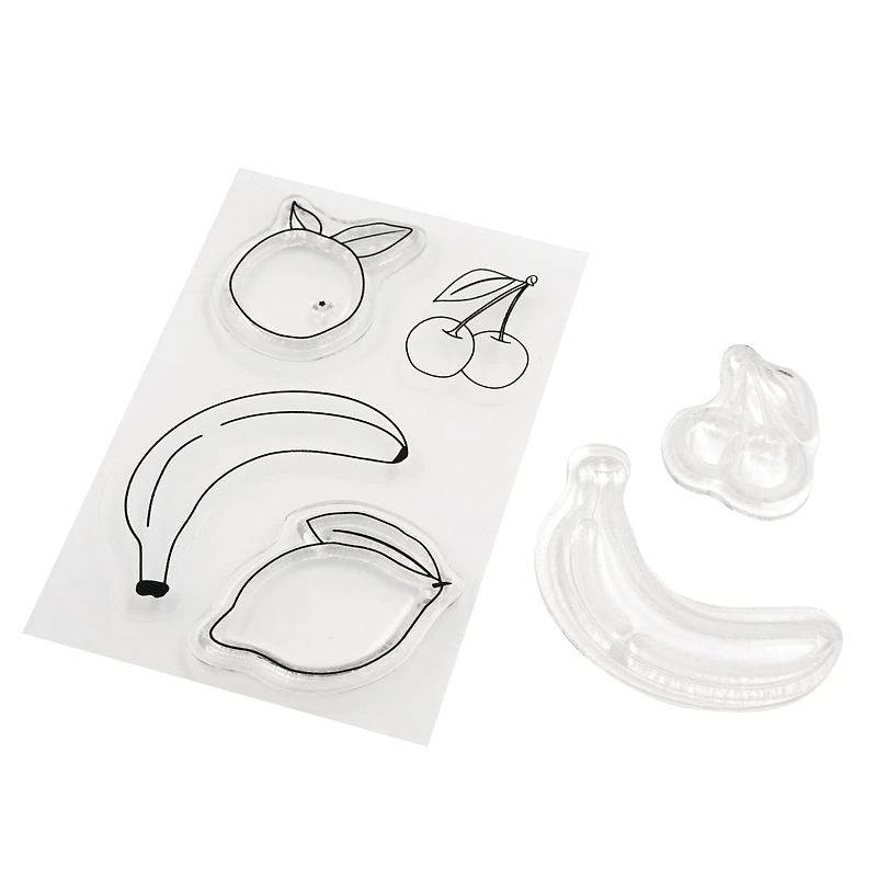 Mini Fruit Clear Stamp Set by Recollections™