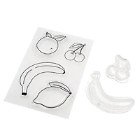 Mini Fruit Clear Stamp Set by Recollections™