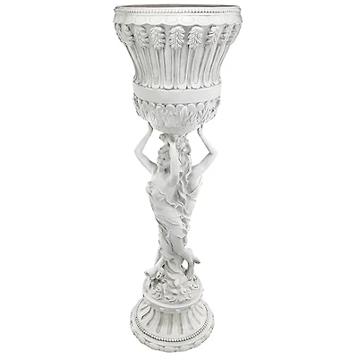 Design Toscano 3ft. Les Filles Joyeuses Neoclassical Pedestal Urn