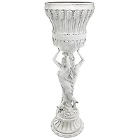 Design Toscano 3ft. Les Filles Joyeuses Neoclassical Pedestal Urn