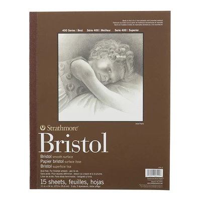 Strathmore® 400 Series Bristol Smooth Paper Pad