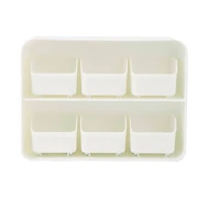 Mind Reader White 6 Drawer Tea Bag Holder