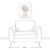 Hydrangea Still Life 16" x 20" Canvas Wall Art