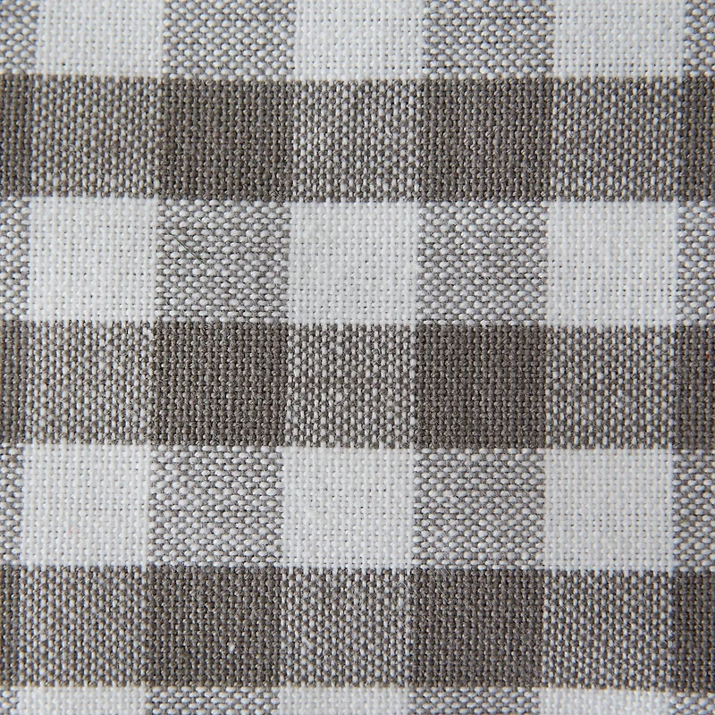 DII® Reversible Gingham & Buffalo Check Placemat Set