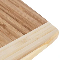 Honey Can Do Joyce Chen Burnished Bamboo Cutting Board, 12'' x 18''