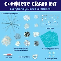 Creativity for Kids® Beaded Snowflake Ornaments