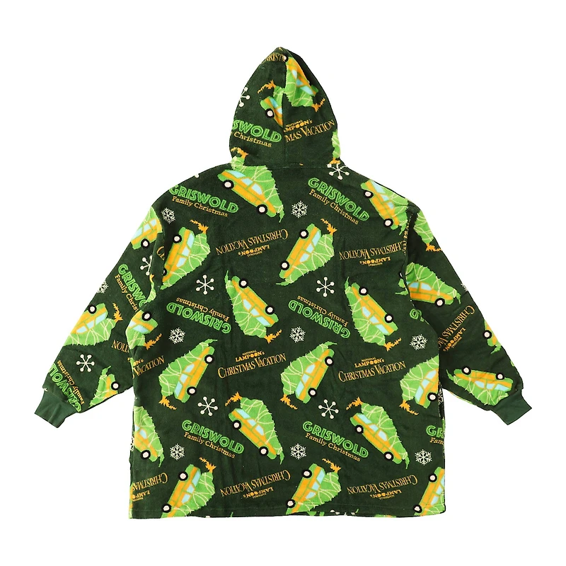 Griswold Family Christmas Green Oversized Hoodie